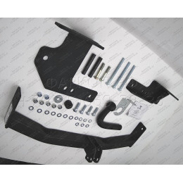 TY 28 AVTOS Фаркоп на Toyota Land Cruiser 200 2007-2021, Lexus LX 2007-2022. Необходима подрезка бампера. Тип шара: A. Нагрузки: 1500/75 кг, масса фаркопа 18,5 кг (без электрики 