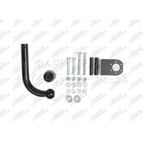 H.T59.A HALTY Фаркоп на Toyota Ipsum 2WD/4WD 1996-2001, Toyota Gaia 2WD/4WD 1998-2004, Toyota Picnic 1996-2001, Toyota Avensis Verso 1995-2001, кроме авто с обвесом без подрезки бампера. Тип шара: A. Нагрузки: 1100/75 кг, масса фаркопа 14,4 кг