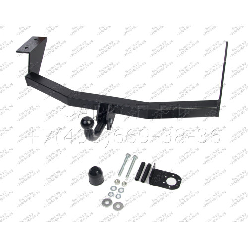 H.T59.A HALTY Фаркоп на Toyota Ipsum 2WD/4WD 1996-2001, Toyota Gaia 2WD/4WD 1998-2004, Toyota Picnic 1996-2001, Toyota Avensis Verso 1995-2001, кроме авто с обвесом без подрезки бампера. Тип шара: A. Нагрузки: 1100/75 кг, масса фаркопа 14,4 кг