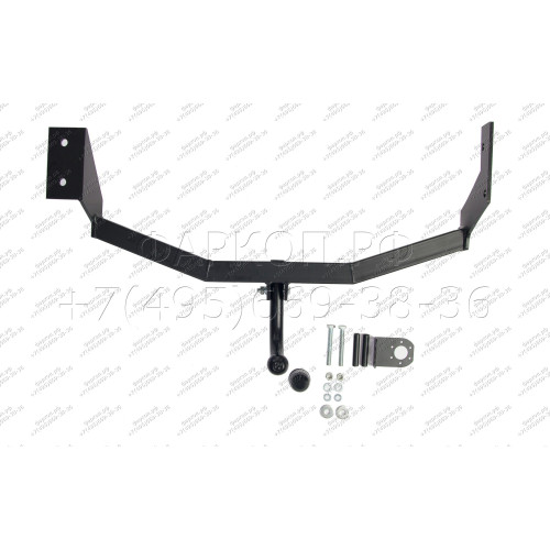 H.T59.A HALTY Фаркоп на Toyota Ipsum 2WD/4WD 1996-2001, Toyota Gaia 2WD/4WD 1998-2004, Toyota Picnic 1996-2001, Toyota Avensis Verso 1995-2001, кроме авто с обвесом без подрезки бампера. Тип шара: A. Нагрузки: 1100/75 кг, масса фаркопа 14,4 кг