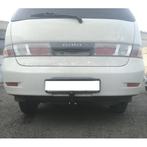 H.T59.A HALTY Фаркоп на Toyota Ipsum 2WD/4WD 1996-2001, Toyota Gaia 2WD/4WD 1998-2004, Toyota Picnic 1996-2001, Toyota Avensis Verso 1995-2001, кроме авто с обвесом без подрезки бампера. Тип шара: A. Нагрузки: 1100/75 кг, масса фаркопа 14,4 кг