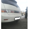 H.T59.A HALTY Фаркоп на Toyota Ipsum 2WD/4WD 1996-2001, Toyota Gaia 2WD/4WD 1998-2004, Toyota Picnic 1996-2001, Toyota Avensis Verso 1995-2001, кроме авто с обвесом без подрезки бампера. Тип шара: A. Нагрузки: 1100/75 кг, масса фаркопа 14,4 кг