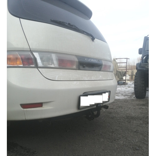 H.T59.A HALTY Фаркоп на Toyota Ipsum 2WD/4WD 1996-2001, Toyota Gaia 2WD/4WD 1998-2004, Toyota Picnic 1996-2001, Toyota Avensis Verso 1995-2001, кроме авто с обвесом без подрезки бампера. Тип шара: A. Нагрузки: 1100/75 кг, масса фаркопа 14,4 кг