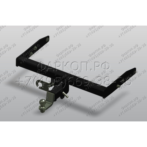 VW 36B AVTOS Фаркоп на Volkswagen Transporter/Caravelle/Multivan T5 фургон, микроавтобус 2003-2015, Volkswagen Transporter/Caravelle/Multivan T6 фургон, микроавтобус 2015-2024, в т.ч. авто с парктроником. Установка без подрезки бампера. Тип шара: E. Нагру