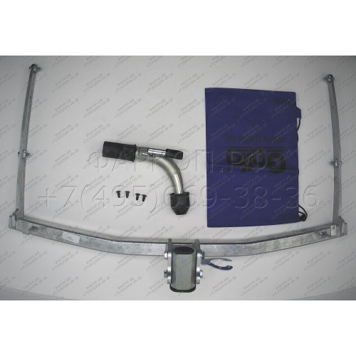 F082C GALIA Полностью оцинкованный фаркоп на Ford Fusion 2002-2012, в т.ч. модели с парктрониками. Тип шара: C (горизонтальный съемный). Без выреза бампера. Нагрузки: 1100/50 кг, масса фаркопа 14,47 кг