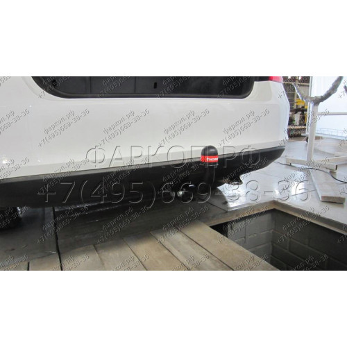 1425-A ORIS Фаркоп на Renault Megane III хетчбек 2008/12-2016, Renault Scenic 2 2003-2009, Renault Grand Scenic 2 2003-2009, Renault Scenic 3 2009/06-2016, Renault Grand Scenic 3 2009/06-2016 без выреза в бампере. Тип шара: A. Нагрузки: 1200/50 кг, масса 