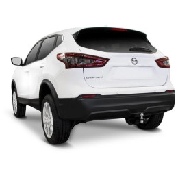 F.4111.002 BERG Фаркоп на Nissan Qashqai 2006-2014, 2014-2022. Требуется подрезка бампера. Тип шара: E. Нагрузки: 1500/75 кг, масса фаркопа 18,4 кг (без электрики в комплек