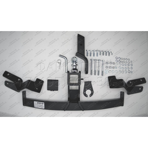 KSR-12-991122.00 PT GROUP Фаркоп на Kia Sorento 2012-2015, 2015-2020, кроме Prime, Hyundai Santa Fe 2012-2018. Требуется подрезка бампера. Тип шара: E (легкосъемный шар под квадрат). Нагрузки: 3000/80 кг, масса фаркопа 17,3 кг (без электрики в комплекте)