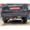 NXT-07-991124.00 PT GROUP Фаркоп с нержавеющей накладкой на Nissan X-Trail T31 2007-2014 без подрезки бампера. Тип шара: E (легкосъемный шар под квадрат). Нагрузки: 2200/100 кг, масса фаркопа 22,2 кг (без электрики в комплекте)