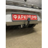 1418-A ORIS Фаркоп на Renault Logan седан 2005-2014, Dacia Logan седан 2005/6-2014 без выреза в бампере. Тип шара: A. Нагрузки: 1100/75 кг, масса фаркопа 14,7 кг (без электрики в комплекте)