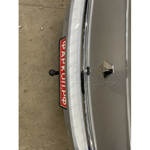 1418-A ORIS Фаркоп на Renault Logan седан 2005-2014, Dacia Logan седан 2005/6-2014 без выреза в бампере. Тип шара: A. Нагрузки: 1100/75 кг, масса фаркопа 14,7 кг (без электрики в комплекте)