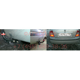 1909-A ORIS Фаркоп на Skoda Octavia I лифтбек 1996-2011, Octavia Tour лифтбек 2004/6-2012, Octavia I универсал 1998-2012. Необходима подрезка бампера. Тип шара: A. Нагрузки: 1200/75 к