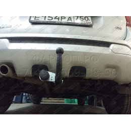 9041 Трейлер Фаркоп для Renault Duster 2011-2015, 2015-2021, 2021-2022 без снятия и подрезки бампера, Nissan Terrano 2014-2022 требуется подрезка бампера. Тип шара: A. Нагрузк