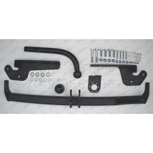 2555-A ORIS Фаркоп на Peugeot 308 хетчбек 09/2007-08/2008, 10/2008-2021, Peugeot 307 хетчбек 2001-5/2005, 6/2005-9/2007, Citroen C4 хетчбек I 2004-2006, 2007-2011. Необходима подрезка бампера. Тип шара: A. Нагрузки: 1200/75 кг, масса фаркопа 16,4 кг (без 