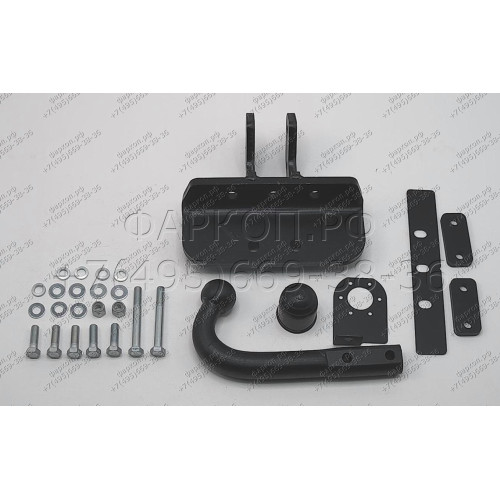 3004-A ORIS Фаркоп на Toyota Land Cruiser 300 2021-, Lexus LX 2022- без подрезки бампера. Тип шара: A. Нагрузки: 2250/100 кг, масса фаркопа 10,6 кг (без электрики в комплекте)