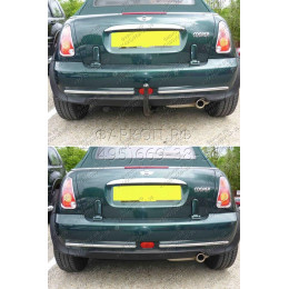 323097600001 WESTFALIA Фаркоп на MINI Countryman 4x4 2010-2017. Вертикальное быстросъемное крепление шара (снятие защищено ключом). Невидимый вырез в бампере. Нагр
