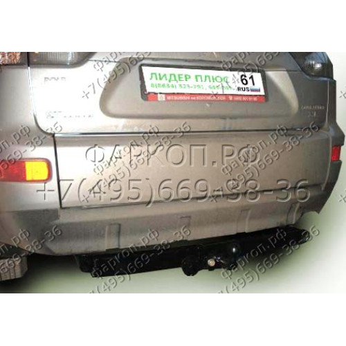 M105-FC Лидер-плюс ТСУ для Mitsubishi Outlander XL 2007-2012, Peugeot 4007 2007-2012, Citroen C-Crosser 2007-2012 без снятия и выреза бампера. Тип шара: FC. Нагрузки: 1200/50 кг, масса фаркопа 25,34 кг (без электрики в комплекте)