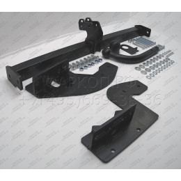 4163-A ORIS Фаркоп на Mitsubishi Lancer седан 2012-2018 (двигатель 1,6 л) без подрезки бампера. Тип шара: A. Нагрузки: 1200/50 кг, масса фаркопа 17,9 кг (без электрики в 