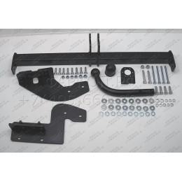 4163-A ORIS Фаркоп на Mitsubishi Lancer седан 2012-2018 (двигатель 1,6 л) без подрезки бампера. Тип шара: A. Нагрузки: 1200/50 кг, масса фаркопа 17,9 кг (без электрики в 