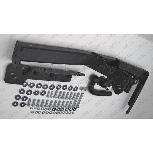 4337-A ORIS Фаркоп на Nissan X-Trail T30 2001-2007. Необходима подрезка бампера. Тип шара: A. Нагрузки: 1500/100 кг, масса фаркопа 18,1 кг (без электрики в комплекте)