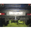 FA 0958-E Бизон Фаркоп на Mitsubishi Outlander 2003-2007 без подрезки бампера. Тип шара: E (легкосъемный шар под квадрат). Нагрузки: 2700/120 кг. Не комплектуется электрикой