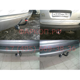 4816-A ORIS Фаркоп на Chrysler Grand Voyager 2001-2008, Dodge Caravan 2001-2008 без выреза в бампере. Тип шара: A. Нагрузки: 1500/75 кг, масса фаркопа 16,8 кг (без электрики в компл