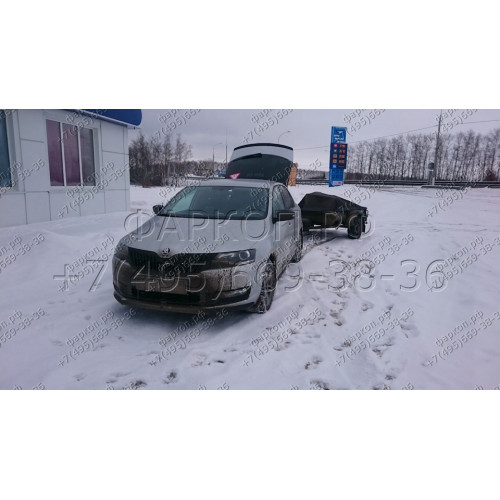 1925-A ORIS Фаркоп на Skoda Rapid 2014-2020, 2020-2022. Необходима подрезка бампера. Тип шара: A. Нагрузки: 1500/75 кг, масса фаркопа 14,1 кг (без электрики в комплекте)