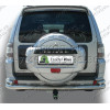 M114-AE Лидер-плюс ТСУ для Mitsubishi Pajero (III-IV) 2000/5-2007, 2007-2020 без снятия и выреза бампера. Тип шара: AE. Нагрузки: 1500/75 кг, масса фаркопа 15,6 кг (без электрики в комплекте)