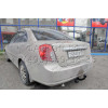 5224-A ORIS Фаркоп на Chevrolet Lacetti седан 2004-2012, Daewoo Gentra 2013-2015, Ravon Gentra 2015-2018, Daewoo Nubira седан 2003-2013 без выреза в бампере. Тип шара: A. Нагрузки: 1100/75 кг, масса фаркопа 16,9 кг (без электрики в комплекте)