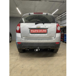 5252-A ORIS Фаркоп на Chevrolet Captiva 2006-2013. Необходима подрезка бампера. Тип шара: A. Нагрузки: 1500/75 кг, масса фаркопа 15,5 кг (без электрики в комплекте)