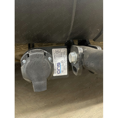 5252-A ORIS Фаркоп на Chevrolet Captiva 2006-2013. Необходима подрезка бампера. Тип шара: A. Нагрузки: 1500/75 кг, масса фаркопа 15,5 кг (без электрики в комплекте)
