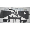 5518-A ORIS Фаркоп на Honda CR-V 2002-2006 без выреза в бампере. Тип шара: A. Нагрузки: 1400/50 кг, масса фаркопа 27,6 кг (без электрики в комплекте)
