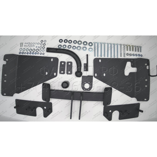 5518-A ORIS Фаркоп на Honda CR-V 2002-2006 без выреза в бампере. Тип шара: A. Нагрузки: 1400/50 кг, масса фаркопа 27,6 кг (без электрики в комплекте)