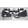 5518-A ORIS Фаркоп на Honda CR-V 2002-2006 без выреза в бампере. Тип шара: A. Нагрузки: 1400/50 кг, масса фаркопа 27,6 кг (без электрики в комплекте)