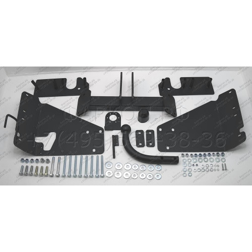 5518-A ORIS Фаркоп на Honda CR-V 2002-2006 без выреза в бампере. Тип шара: A. Нагрузки: 1400/50 кг, масса фаркопа 27,6 кг (без электрики в комплекте)