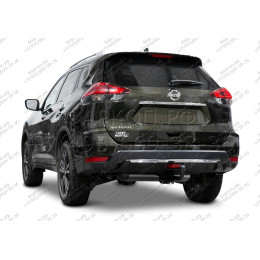 F.4113.002 BERG Фаркоп на Nissan X-Trail T32 2015-2022 без подрезки бампера. Тип шара: A. Нагрузки: 1500/75 кг, масса фаркопа 23 кг (без электрики в комплекте)