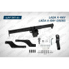 F.6017.008 BERG Фаркоп на Lada XRay 2016-2022 (вкл. Cross) без подрезки бампера. Тип шара: E. Нагрузки: 1100/75 кг, масса фаркопа 14 кг (без электрики в комплекте)