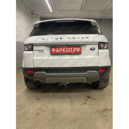7356-A ORIS Фаркоп на Land Rover Range Rover Evoque 2011-2019. Необходима подрезка бампера. Тип шара: A. Нагрузки: 1800/50 кг, масса фаркопа 16,8 кг (без электрики в комплекте)