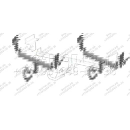 7722 Трейлер Фаркоп для Nissan Qashqai 2007-2014 (требуется подрезка бампера), Nissan Qashqai 2014-2021 (без подрезки бампера). Тип шара: A. Нагрузки: 1250/60 кг, масса фар
