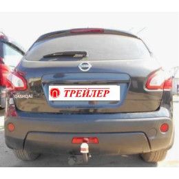 7722 Трейлер Фаркоп для Nissan Qashqai 2007-2014 (требуется подрезка бампера), Nissan Qashqai 2014-2021 (без подрезки бампера). Тип шара: A. Нагрузки: 1250/60 кг, масса фар