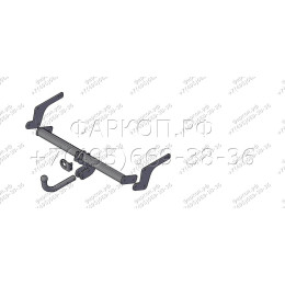 9041 Трейлер Фаркоп для Renault Duster 2011-2015, 2015-2021, 2021-2022 без снятия и подрезки бампера, Nissan Terrano 2014-2022 требуется подрезка бампера. Тип шара: A. Нагрузк