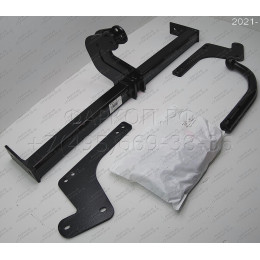9041 Трейлер Фаркоп для Renault Duster 2011-2015, 2015-2021, 2021-2022 без снятия и подрезки бампера, Nissan Terrano 2014-2022 требуется подрезка бампера. Тип шара: A. Нагрузк