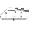 91101-A MOTODOR Фаркоп с оцинкованным шаром на Mazda CX-5 2012-2017, CX-5 2 2017-2025 без выреза в бампере. Тип шара: A. Нагрузки: 1500/75 кг, масса фаркопа 20 кг (без электрики в комплекте)