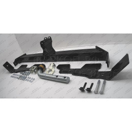 91101-A MOTODOR Фаркоп с оцинкованным шаром на Mazda CX-5 2012-2017, CX-5 2 2017-2025 без выреза в бампере. Тип шара: A. Нагрузки: 1500/75 кг, масса фаркопа 20 кг (без элект