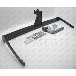 92301-A MOTODOR Фаркоп с оцинкованным шаром на Skoda Rapid 2012-2020, 2020-2022, Volkswagen Polo лифтбек 2020-2022. Необходима подрезка бампера. Тип шара: A. Нагрузки: 1500/75 кг, 