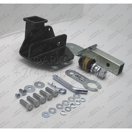 92525-E MOTODOR Фаркоп с оцинкованным шаром на Toyota Land Cruiser 300 2021- без выреза в бампере. Тип шара: E. Нагрузки 2500/100 кг, масса фаркопа 9,1 кг (без электрики