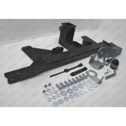 94205-E MOTODOR Фаркоп с оцинкованным шаром на Belgee X70 2024-, Geely Atlas Pro 2021-2024 без выреза в бампере. Тип шара: E. Нагрузки: 1500/75 кг, масса фаркопа 17 кг (без эл