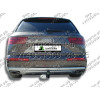 A105-A Лидер-плюс ТСУ для Audi Q7 2015-. Требуется подрезка бампера. Нагрузки: 1500/75 кг, масса фаркопа 20,4 кг (без электрики в комплекте)