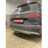 A105-A Лидер-плюс ТСУ для Audi Q7 2015-. Требуется подрезка бампера. Нагрузки: 1500/75 кг, масса фаркопа 20,4 кг (без электрики в комплекте)