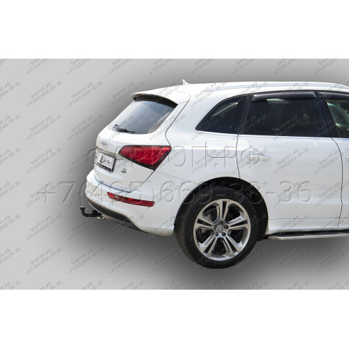 A106-A Лидер-плюс ТСУ для Audi Q5 8RB 2008-2017 без выреза бампера. Тип шара: A. Нагрузки: 1500/75 кг, масса фаркопа 19 кг (без электрики в комплекте)
